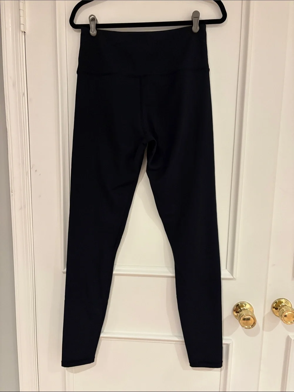 Kids Black High-Waist Performance Leggings